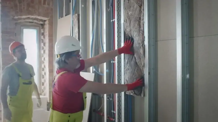 Fast and Clean Loft Insulation Installation Process